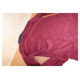 University Dining Services UDS Maroon Polo Shirt Size M