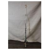 Set of 3 Vintage Fishing Rods with Zebco 33 Classic Reel