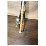 Collection of 3 Fishing Rods with Reels - Sportfisher Ocean Side, Garci, and Ugly Stik