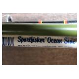 Collection of 3 Fishing Rods with Reels - Sportfisher Ocean Side, Garci, and Ugly Stik