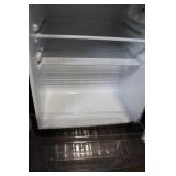 Haier 3.2 Cu Ft Compact Refrigerator Freezer, Model HC32TW10SB, Black