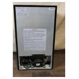 Haier 3.2 Cu Ft Compact Refrigerator Freezer, Model HC32TW10SB, Black
