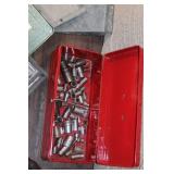 Collection of Vintage and Modern Socket Sets and Hand Tools with Metal Tool Boxes