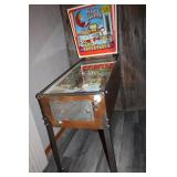 Gottlieb Flipper Clown Pinball Machine Vintage Arcade Game