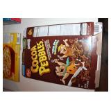 Collection of 7 Assorted Branded Cereal Boxes Including Holiday Editions