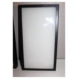 Coin Display Supplies Lot with 3 Display Cases, Cardboard Holders, and Plastic Flips