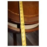 Vintage Wood Accent Table with Drawer
