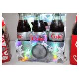 Collection of 4 Coca-Cola Holiday Bottles 6-Packs Including 2007 Diet Coke Limited Edition