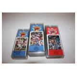Collection of Topps Baseball Talk Cards in Protective Cases