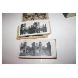 Vintage Stereoview Card Collection with HYE-TEST Box