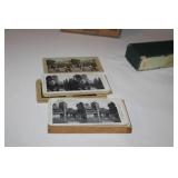Vintage Stereoview Card Collection with HYE-TEST Box