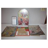 Vintage Wild West Board Game Collection with Pinball and Puzzles
