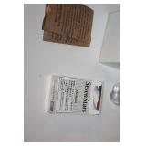 Seven Stars Medium Cigarette Box, Glass Figure, and Welcome Packet Set