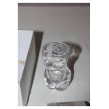 Seven Stars Medium Cigarette Box, Glass Figure, and Welcome Packet Set