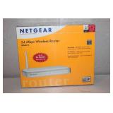 Netgear WGR614 54 Mbps Wireless Router Sealed Box