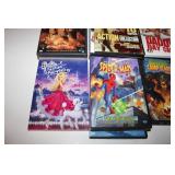 Lot of 10 Assorted DVDs and Blu-ray Movies Including Scooby-Doo and Spider-Man