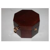 Howard Miller Maritime-Inspired Table Clock in Wood Case