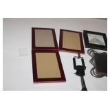 Assorted Picture Frames and Selfie Stick Lot