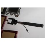 Assorted Picture Frames and Selfie Stick Lot