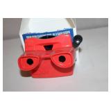 Red View-Master 3D Viewer with Original Box