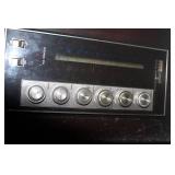 Vintage Montgomery Ward Airline Stereo Console with Turntable and 8-Track Player