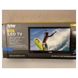 Tyler 13.3 Inch LED TV with Remote, Antenna, and Accessories