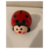 Vintage Collectibles Lot with Beemans Gum, Ladybug Bank, Santa PEZ, and Toys