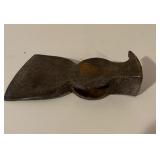 Vintage Railroad Spike Puller and Adze Head Tool