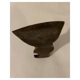 Vintage Railroad Spike Puller and Adze Head Tool