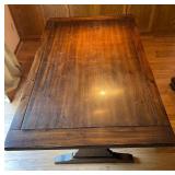 Wood Dining Table with 6 Chairs
