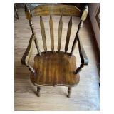 Wood Dining Table with 6 Chairs