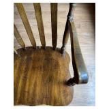 Wood Dining Table with 6 Chairs