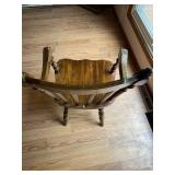 Wood Dining Table with 6 Chairs