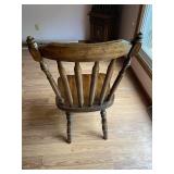 Wood Dining Table with 6 Chairs