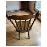 Wood Dining Table with 6 Chairs