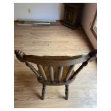 Wood Dining Table with 6 Chairs