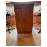 Kitchen Island Table with Storage and 3 Swivel Bar Stools