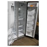 Whirlpool Side-by-Side Stainless Steel Refrigerator with Water and Ice Dispenser