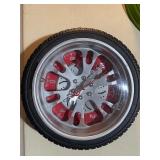 Lot of 2 Wall Clocks and United We Stand Flag Lighted Sign