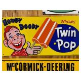 Collection of 8 Vintage and Retro Metal Signs