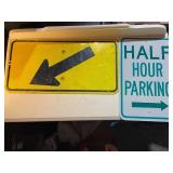 Collection of 8 Vintage and Retro Metal Signs