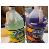 Set of 4 Splash Windshield Washer Fluids Assorted Types, 1-Gallon Each