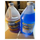 Set of 4 Splash Windshield Washer Fluids Assorted Types, 1-Gallon Each