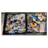 Extensive Collection of Vintage Matchbooks in Boxes and Tins
