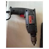 Skil 3/8in Corded Electric Drill, Socket Set, and Weller Soldering Gun Kit