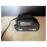 Cordless Tire Inflator with Mixed Battery Chargers and Batteries