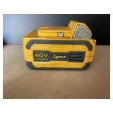 Cordless Tire Inflator with Mixed Battery Chargers and Batteries