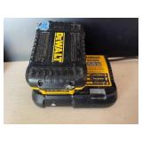 Cordless Tire Inflator with Mixed Battery Chargers and Batteries