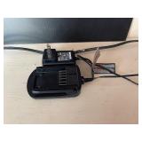Cordless Tire Inflator with Mixed Battery Chargers and Batteries