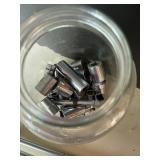 Socket Wrench Set with Ratchet and Extensions in Glass Jar